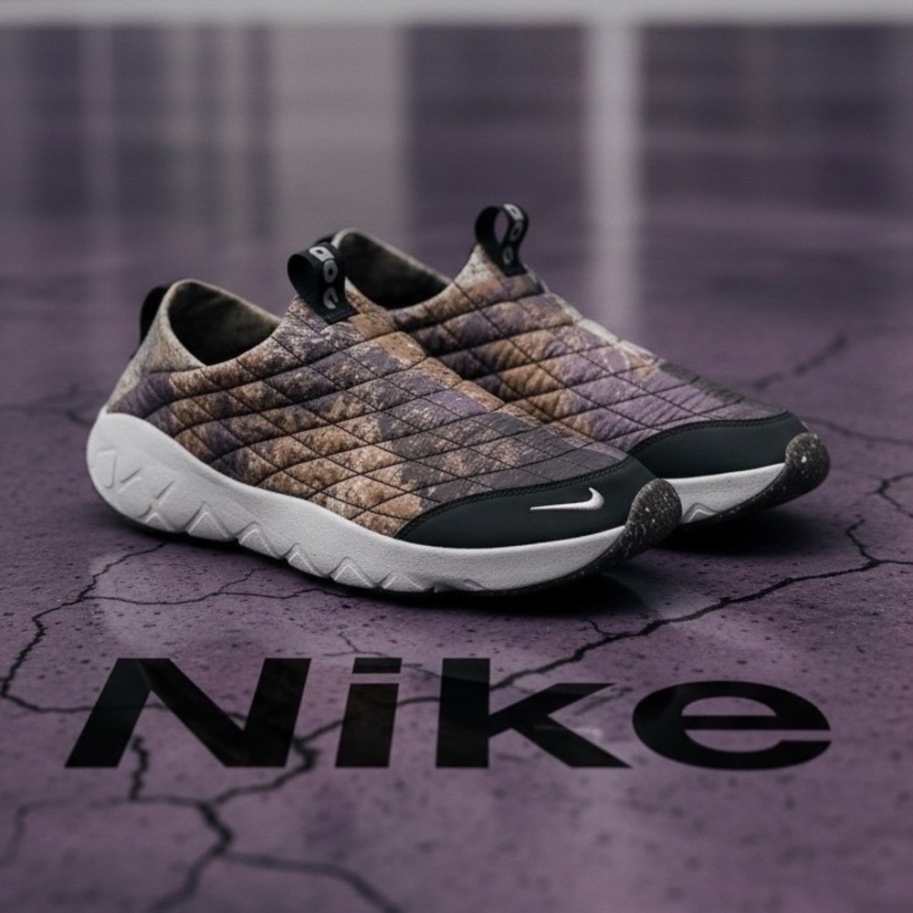 Nike ACG Air Moc 3.5 SE Ironstone Moon Fossil Camo DQ4450-200 Mens 12